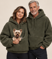 MINION Dog Cuddle Hoodie - Army Green