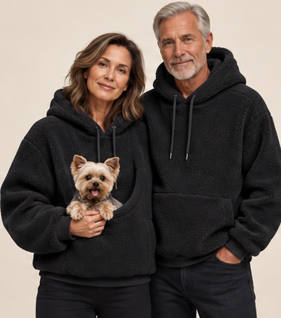 MINION Dog Cuddle Hoodie - Black