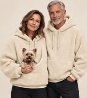 MINION Dog Cuddle Hoodie - Cream