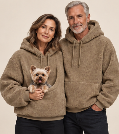 MINION Dog Cuddle Hoodie - Khaki